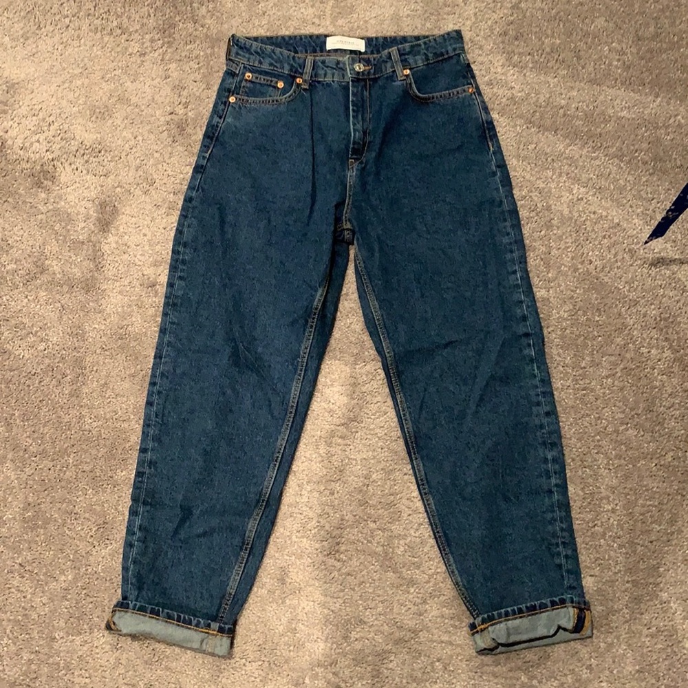 High rise mom jeans